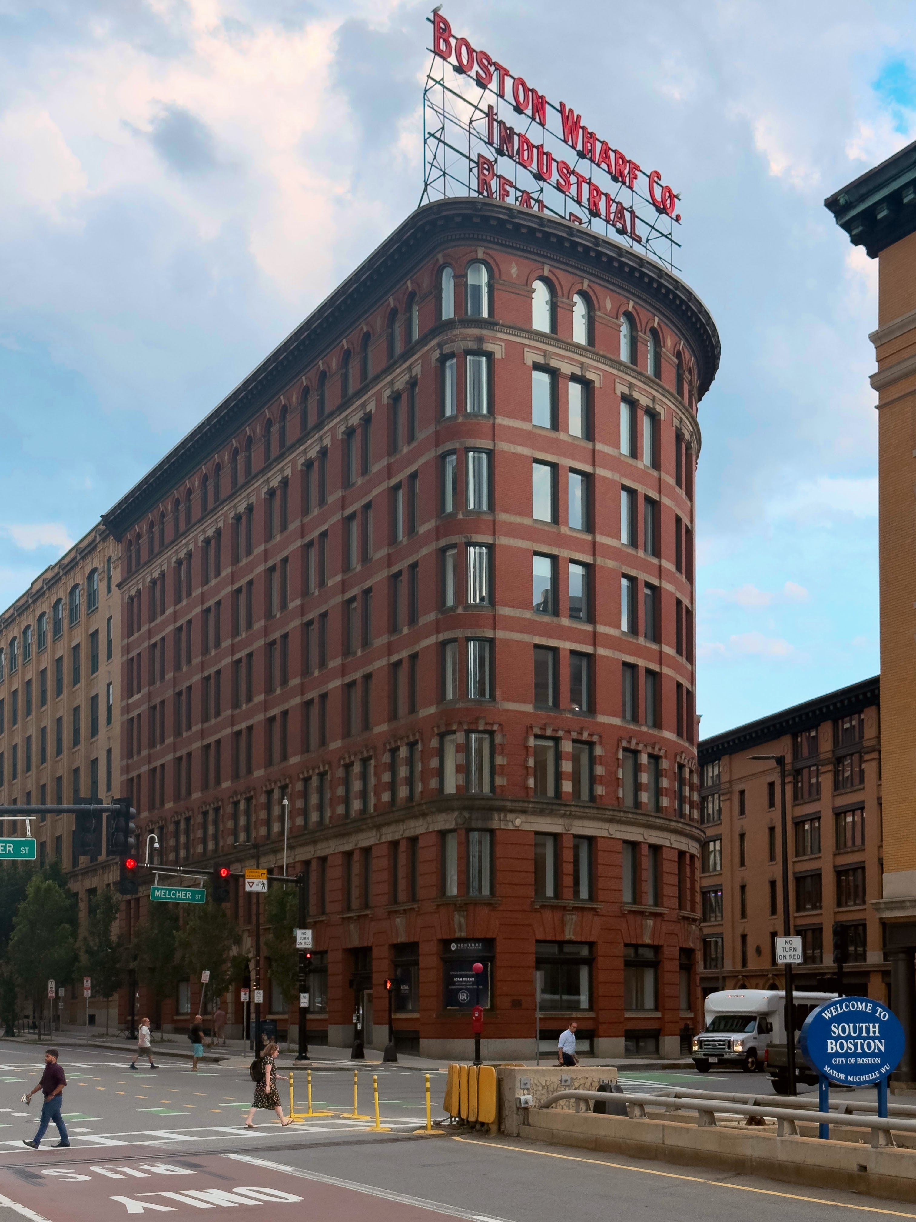 External rendering of the future residential conversion of 263 Summer St. in Boston, an office building constructed in the Renaissance Revival architectural style.