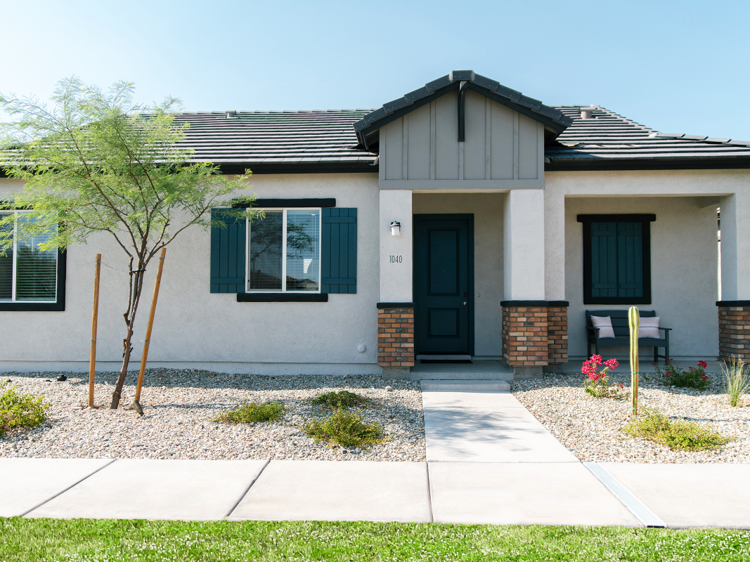 Exterior shot depicting one of the 108 homes within the BTR property Avilla Foothills in Surprise, Ariz.
