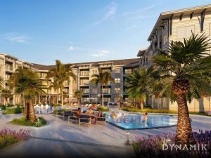 Rendering of Connerton Apartments, a 270-unit community in Land O’ Lakes, Fla.