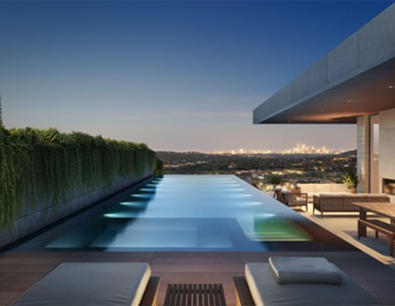 Rendering of pool at Four Seasons Lake Austin