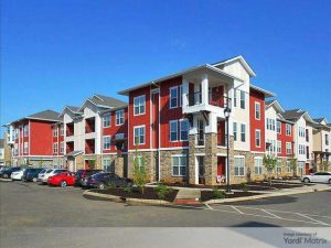 Exterior shot of Hurstbourne Estates, a 270-unit multifamily property in Louisville, Ky.