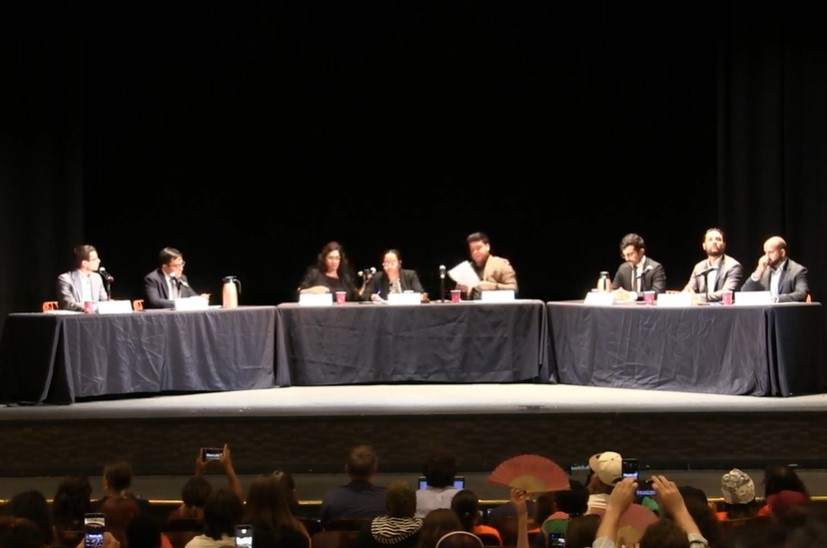 A photo of New York City Rent Guidelines Board voting at the June 26th meeting