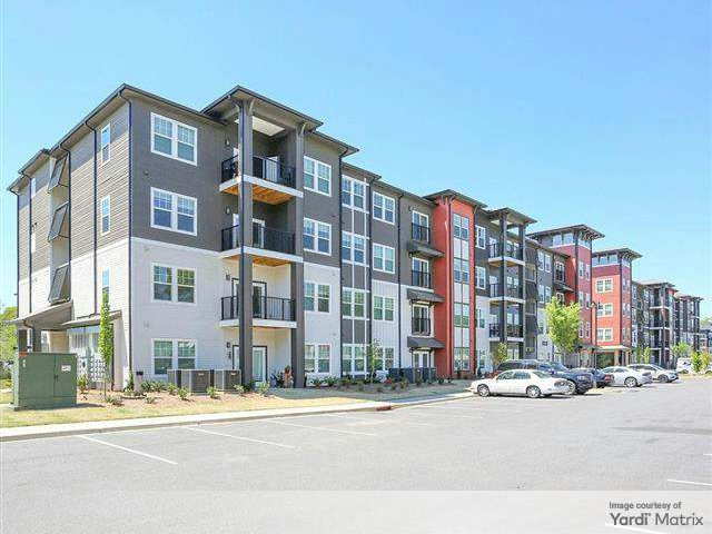 Exterior shot depicting one of the 10 buildings that make up The Lively Victor Park in Greer, S.C.