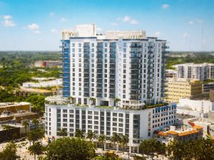 Exterior image of 1818 Park, a multifamily building in Hollywood, Fla.