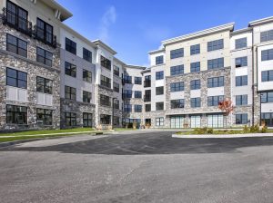 A photo of Carraway, a 421-unit multifamily property in West Harrison, N.Y., a New York City suburb.