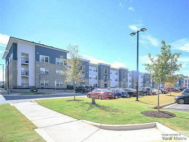 Exterior shot depicting Thrive South End, another fully affordable housing community that is within walking distance of Chapanoke in Raleigh, N.C.