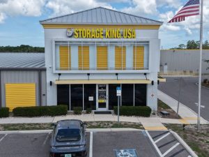 Exterior shot of Storage King USA Self Storage property in Spring Hill, Fla., under the Heitman ownership