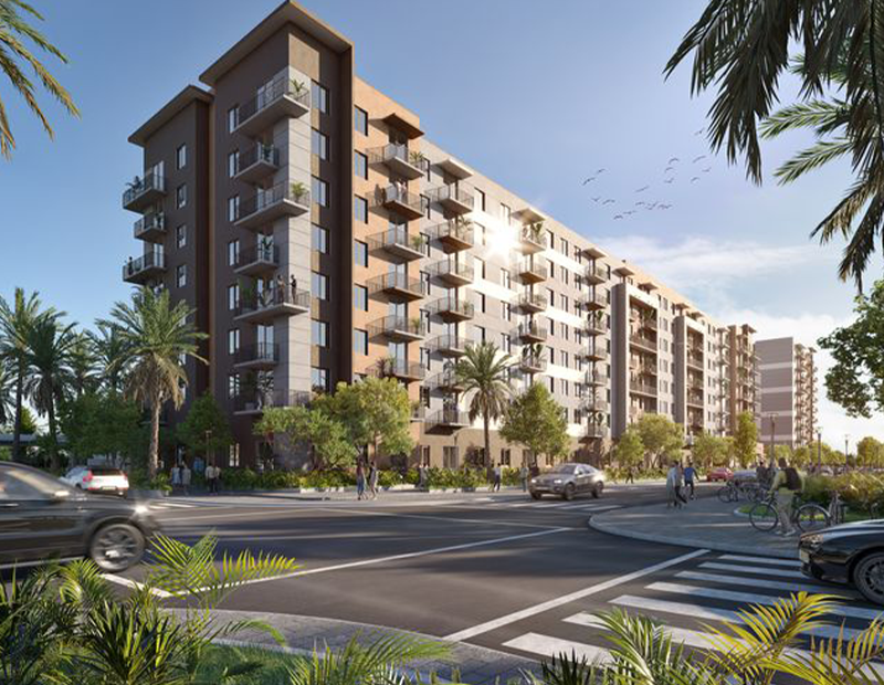 Exterior of MetroParc in Florida.