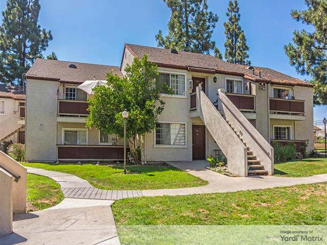 Exterior shot depicting one of the 29 buildings inside the Northwoods Apartments property in Upland, Calif.