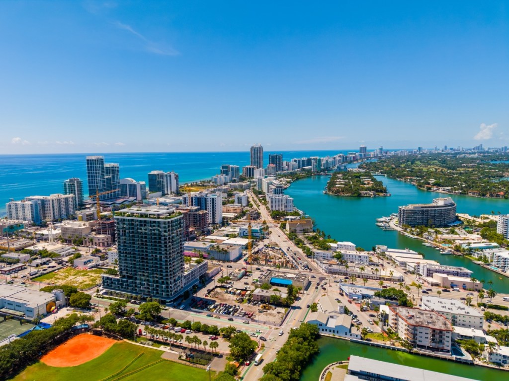 PALMA construction aerial shot
