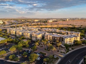 Image featuring the exterior of Avant at Fashion Center, a multifamily property in Phoenix.