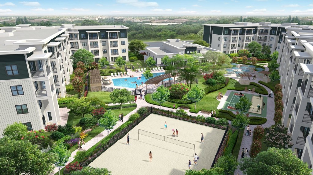 A photo of the Albion, a 325-unit apartment community in Valrico, Fla.