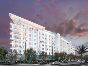 Rendering of The Cove, a mixed-income project in Fort Lauderdale, Fla.