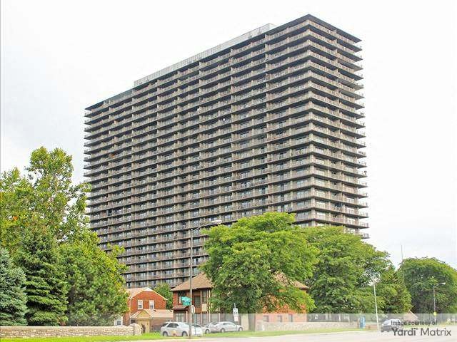 Exterior shot of The Jefferson, a Detroit community.