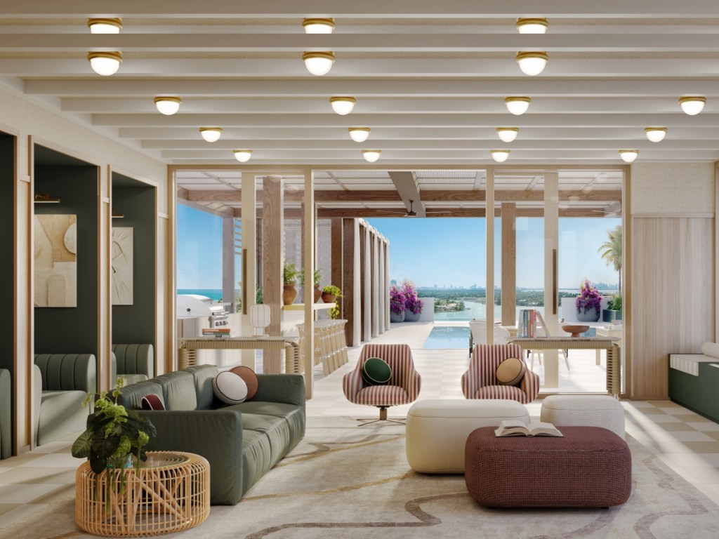 PALMA lounge rendering