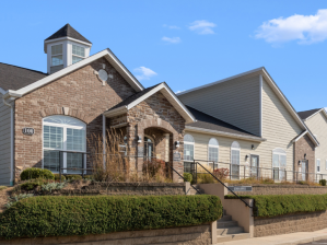 Exterior shot of Villages at Lake Silvercote, a community in Wentzville, Mo.