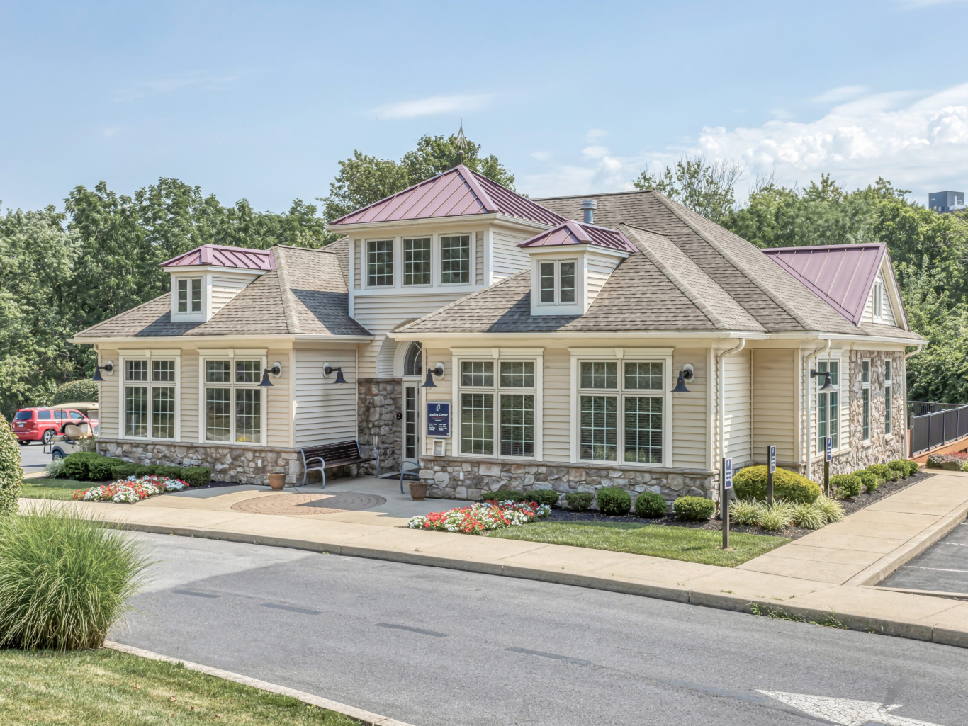 Exterior shot of The Landings, a 384-unit community in Bethlehem, Pa.