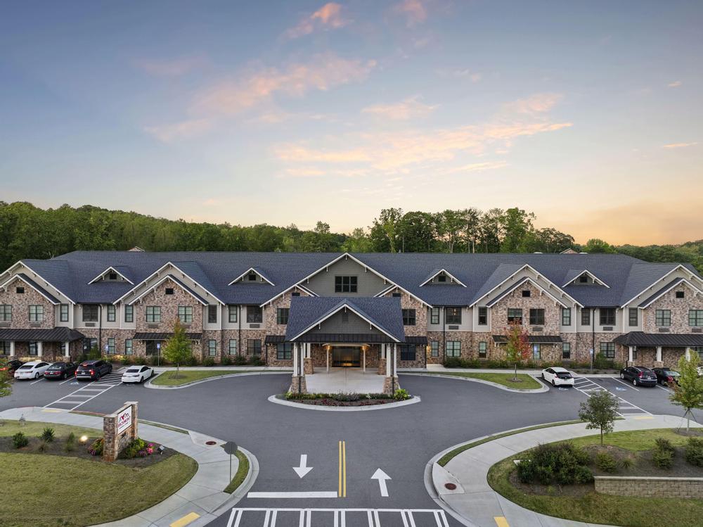 A photo of Brickmont West Cobb, a 131-unit senior housing community located in Marietta, Georgia.