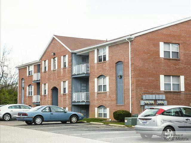 Image of one of the buildings within Four Worlds, a 14-building multifamily property in Cincinnati, Ohio.