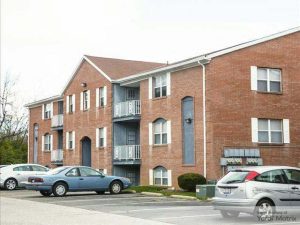 Image of one of the buildings within Four Worlds, a 14-building multifamily property in Cincinnati, Ohio.