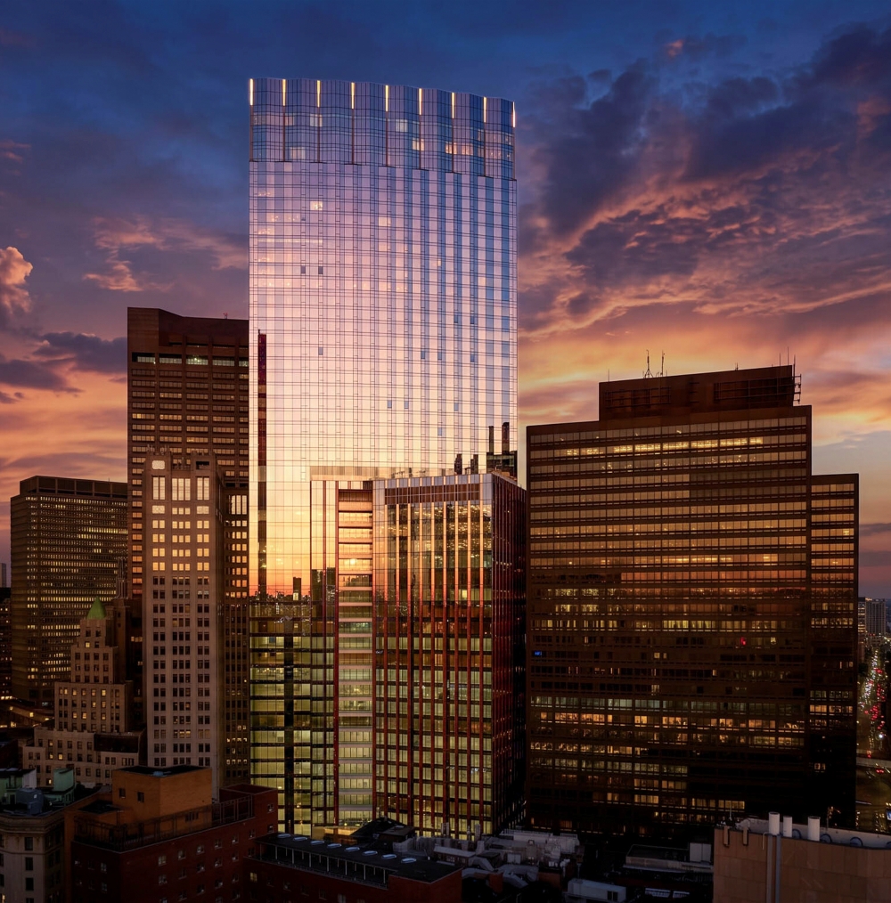 Exterior shot of Winthrop Center, a mixed-use building in Boston.
