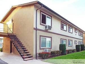 Exterior shot featuring one of the 31 buildings that make up Vista Pointe in Colton, Calif.