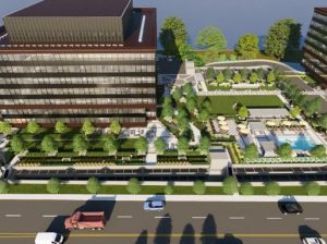 Rendering of M7 Lofts, an office-to-resi project in Norwalk, Conn.