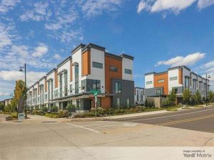 Outdoor shot of Savanna at Reed’s Crossing, a 301-unit multifamily community in Hillsboro, Ore.