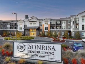 A photo of Sonrisa Senior Living, which has been rebranded as Avella at Roseville, in Roseville, Calif.