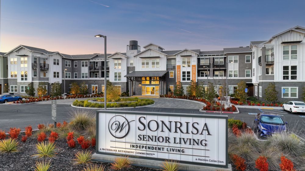 A photo of Sonrisa Senior Living, which has been rebranded as Avella at Roseville, in Roseville, Calif.
