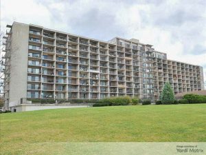 Exterior image of The Perch on Lake, a multifamily building in Sheffield Lake, Ohio.