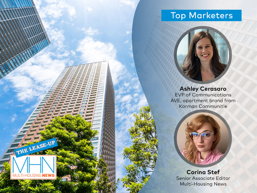 image depicting ashley cerasero and corina stef, guest and host if the top marketers podcast