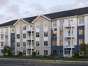 Rendering of Altera Heights, a multifamily project in Apex, N.C.