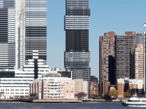 Jersey City waterfront.