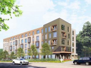 A rendering of 7 Hartwell Avenue, courtesy of JLL Capital Markets