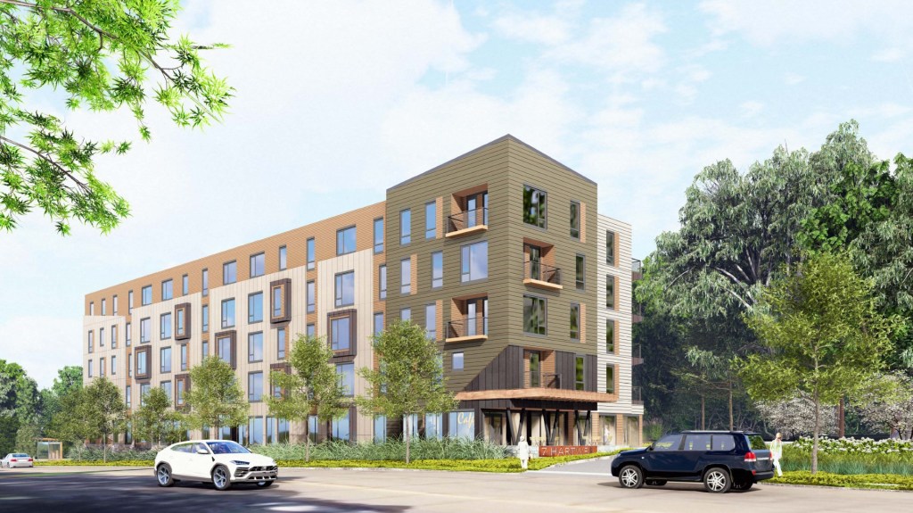 A rendering of 7 Hartwell Avenue, courtesy of JLL Capital Markets