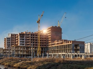 Image of a building under construction.