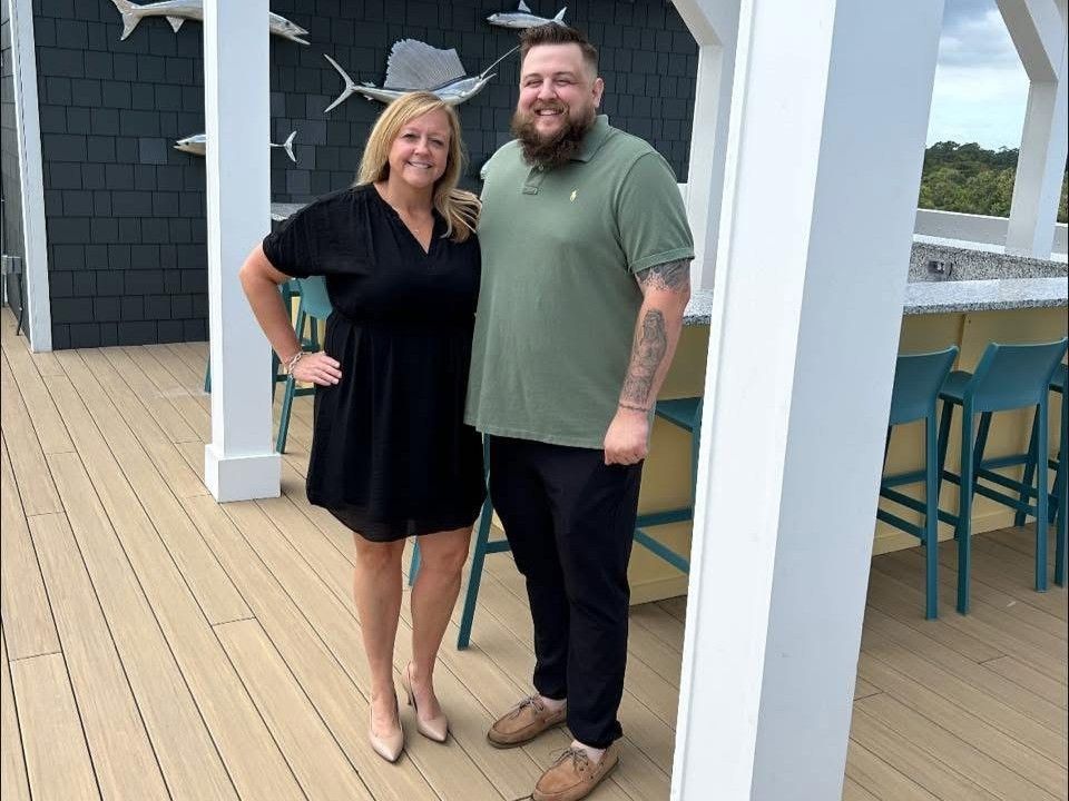 image of Angie Loew and her adult son