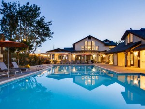 Exterior shot featuring part of Reserve at Chino Hills' amenity package in the Inland Empire.