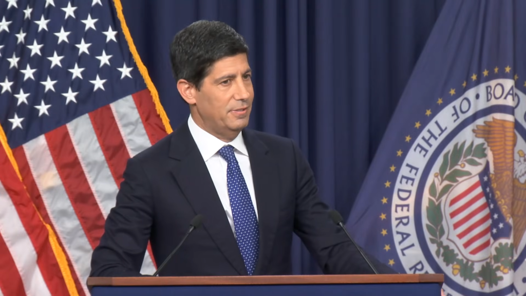Fed Chair Kevin Warsh speaks at the September 16 press conference