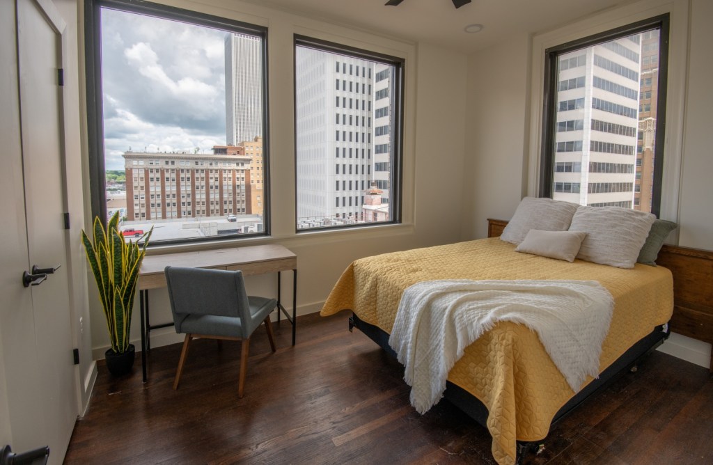 an interior image of the Sinclair Building in downtown Tulsa