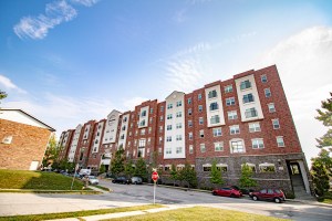 A photo of Grant Street Station, a288-bed property serving Purdue University students.
