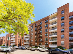 Exterior shot of the Notre Dame Apartments, a 138-unit community in Flushing, Queens.