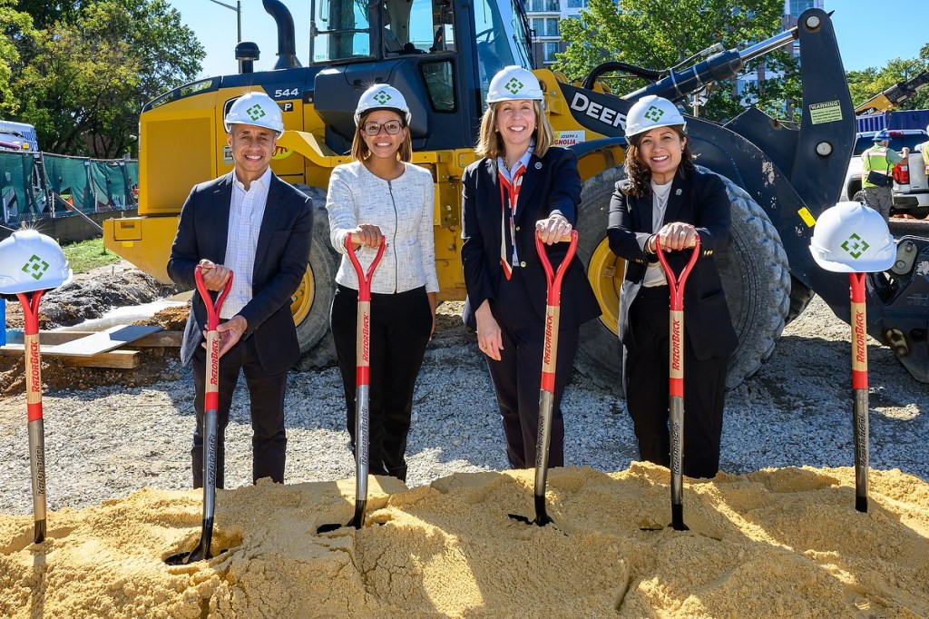 Stakeholder break ground on the second phase of The Heritage at Old Town in Alexandria, Va.