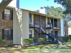 Exterior image of a multifamily building part of The Maren, a residential community in Pensacola, Fla.
