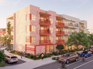 A rendering of Market View in National City, Calif.