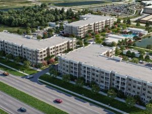 A rendering of Gateway Osceola, Kissimmee, Fla.