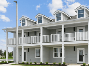 A photo of Pointe Grand Champions Village in Four Corners, Fla., a multifamily project that has similarities to the anticipated Hillpointe development in Reno.