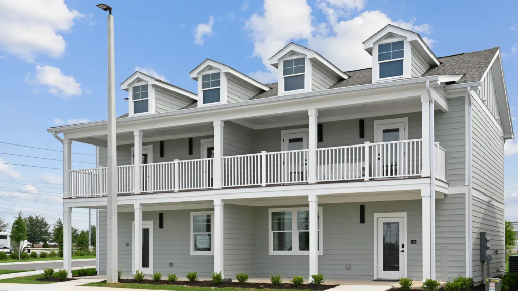 A photo of Pointe Grand Champions Village in Four Corners, Fla., a multifamily project that has similarities to the anticipated Hillpointe development in Reno.