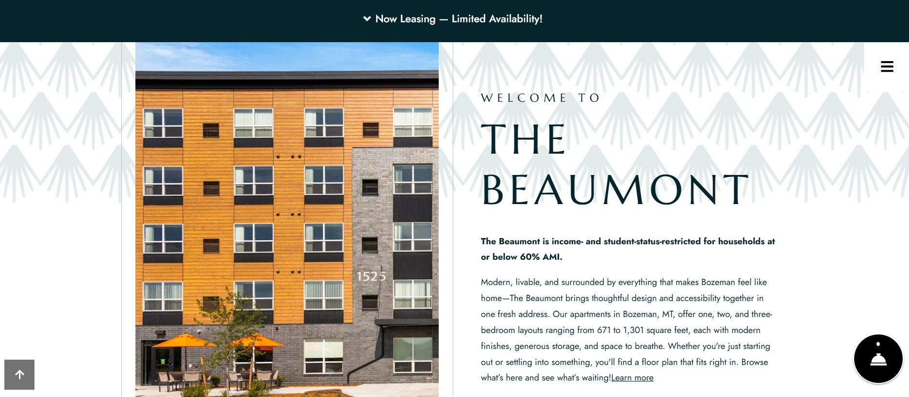 The Beaumont website